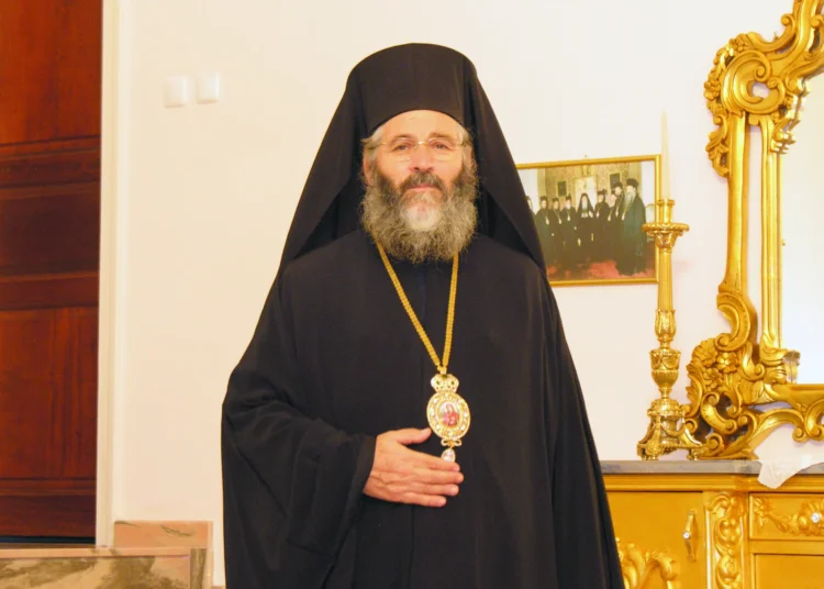 Ο Μητροπολίτης Λέρου, Καλύμνου και Αστυπάλαιας κ.κ. Παΐσιος / Φώτο: Άκης Γρεκός