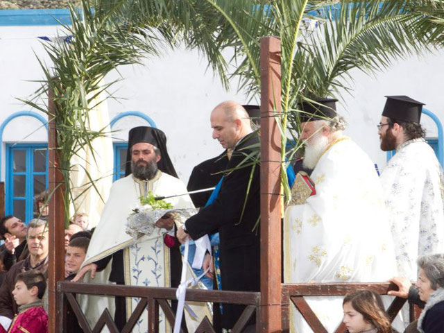 Με λαμπρότητα ο καθαγιασμός των υδάτων στη Λέρο