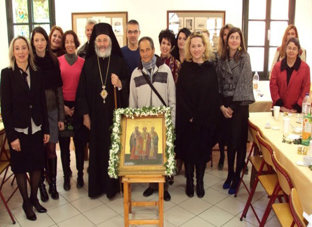 Ο εορτασμός των τριών Ιεραρχών στη Λέρο Ο εορτασμός των τριών Ιεραρχών στη Λέρο