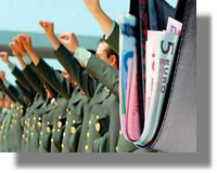 Φτωχολόγιο το νέο μισθολόγιο των στρατιωτικών