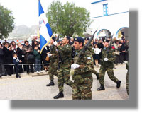 Ο εορτασμός της 25ης Μαρτίου στη Λέρο