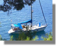 Ακυβέρνητο ιστιοφόρο στη Λέρο!