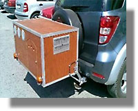 Παράνομη η μεταφορά κυνηγετικών σκύλων μέσα σε κλουβιά