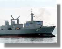 Πλωτό νοσοκομείο στο Αιγαίο το πλοίο του Πολεμικού Ναυτικού Προμηθεύς...