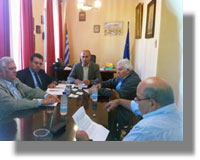 Επίσκεψη του Μάνου Κόνσολα στη Λέρο