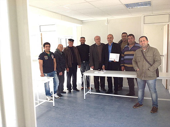 Τοποθετήθηκε ο ΠΡΟΚΑΤ οικίσκος στην Αγ. Μαρίνα για τη Θεσμοθέτηση του λιμανιού ως συνοριακού σημείου διέλευσης! ΠΡΟΚΑΤ οικίσκος