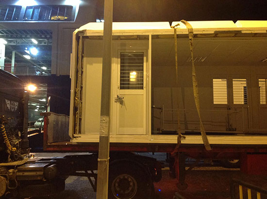 Τοποθετήθηκε ο ΠΡΟΚΑΤ οικίσκος στην Αγ. Μαρίνα για τη Θεσμοθέτηση του λιμανιού ως συνοριακού σημείου διέλευσης! ΠΡΟΚΑΤ οικίσκος