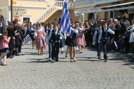 ΛΕΡΟΣ Παρέλαση 25ης Μαρτίου
