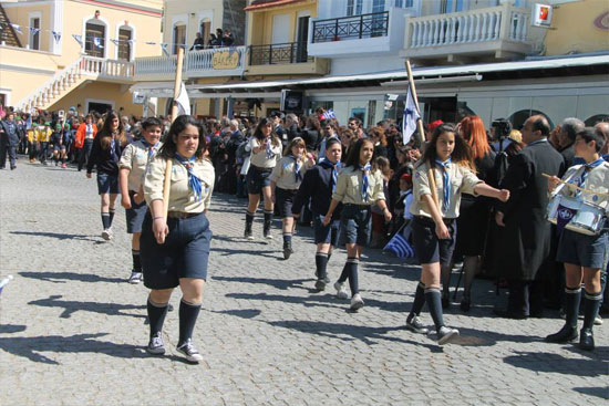 ΛΕΡΟΣ Παρέλαση 25ης Μαρτίου