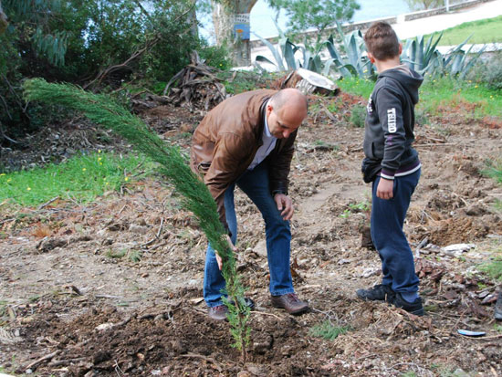 Εκατοντάδες φυτά «πρασίνισαν» τη Λέρο