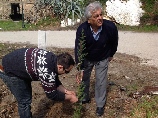 Εκατοντάδες φυτά «πρασίνισαν» τη Λέρο