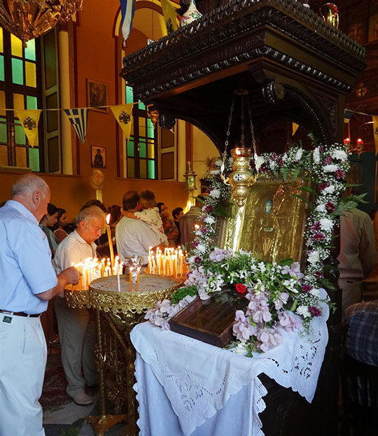 εορτασμός Αγ. Παρασκευής