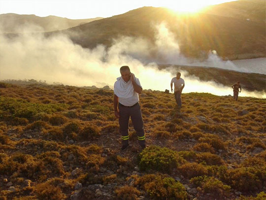 πυρκαγιά Παρθένι