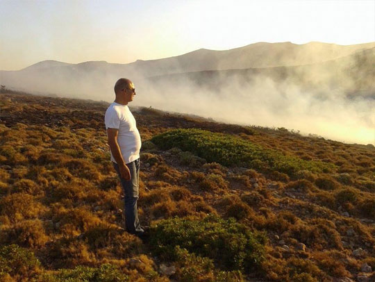 πυρκαγιά Παρθένι