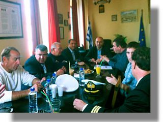 ΛΕΡΟΣ: Συνάντηση Δημάρχου με τον Αρχιπλοίαρχο ΛΣ Σπανό Νικόλαο