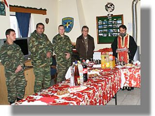 Αγιασμός στο Φυλάκιο Φαρμακονησίου