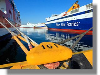 Προβλήματα στις ακτοπλοϊκές συγκοινωνίες λόγω των ισχυρών ανέμων