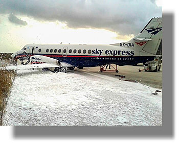 ΡΟΔΟΣ: Επεισοδιακή προσγείωση αεροπλάνου