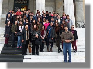 ΛΕΡΟΣ: Εκπαιδευτική εκδρομή του Μπελλενείου Γυμνασίου στο Ελληνικό Κοινοβούλιο
