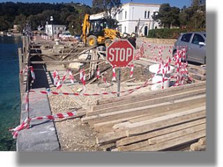 Δελτίο Τύπου Δημάρχου Λέρου για την αποκάτασταση του παραλιακού κρηπιδώματος στο Λακκί