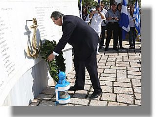 Παρουσία του Πάνου Καμμένου οι εκδηλώσεις για την 72η επέτειο βύθισης του Α/Τ Β. Όλγα