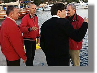 Στη Λέρο εκπρόσωποι της εταιρείας &#8220;Ελληνικά Υδατοδρόμια&#8221;