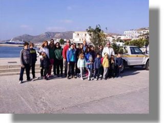 Προσφορά Δενδρυλλίων στο νησί των Λειψών