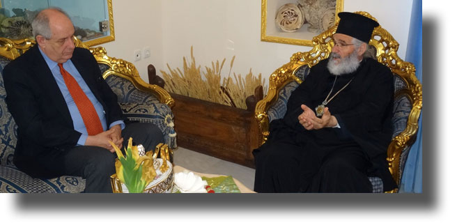 Στη Λέρο ο Υφυπουργός παρά τω Πρωθυπουργώ κ. ΤΕΡΕΝΣ ΚΟΥΙΚ, για τις Εορταστικές Εκδηλώσεις της 25ης Μαρτίου