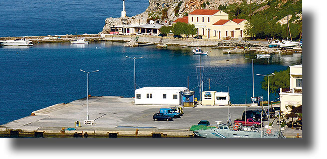 ΛΕΡΟΣ: Ξεκίνησε η λειτουργία της πύλης Εισόδου – Εξόδου στην Αγ. Μαρίνα