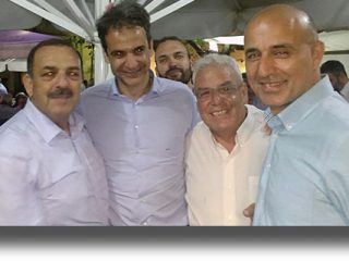 Συνάντηση Δημάρχου Λέρου με τον Πρόεδρο της Ν.Δ. Κυριάκο Μητσοτάκη για το μεταναστευτικό
