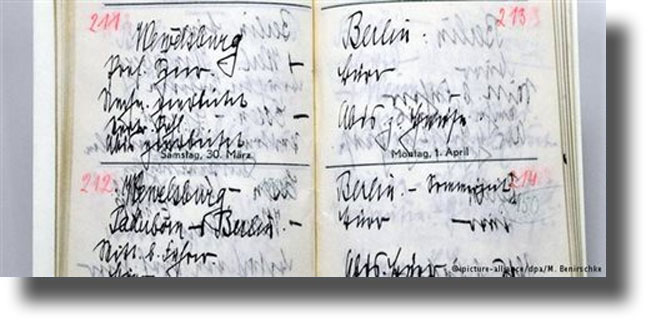 Βρέθηκε το ημερολόγιο του ναζιστή Χάινριχ Χίμλερ των SS