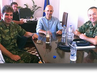 ΛΕΡΟΣ: Συνάντηση Δημάρχου με τον Διοικητή της 80 ΑΔΤΕ