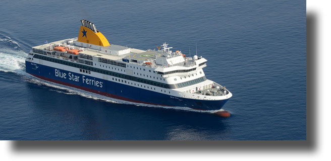 Blue Star Patmos: Άγνωστο πότε θα «ξεκολλήσει» από το λιμάνι της Ίου [VIDEO]