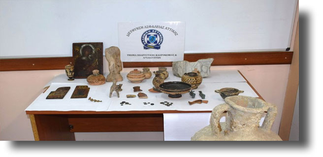 ΛΕΡΟΣ: Σύλληψη 31χρονου για παράνομη κατοχή αρχαιοτήτων