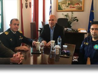 ΛΕΡΟΣ: Συνάντηση Δημάρχου με τον νέο Λιμενάρχη Λέρου