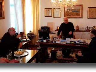 Επίσκεψη κλιμακίου ΝΟ.Δ.Ε. Δωδεκανήσου στην Πάτμο