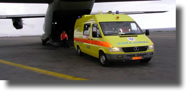 ΛΕΡΟΣ: Αεροδιακομιδή σωτηρίας στην Κρήτη