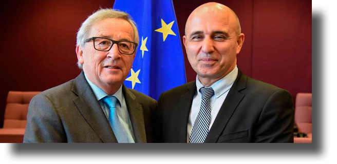 ΛΕΡΟΣ: Συνάντηση Δημάρχου με τον Πρόεδρο Γιούνκερ στις Βρυξέλλες για το μεταναστευτικό