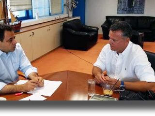 ΛΕΙΨΟΙ: Με τον Υφυπουργό Ναυτιλίας συναντήθηκε ο Δήμαρχος για την επίλυση σημαντικών προβλημάτων