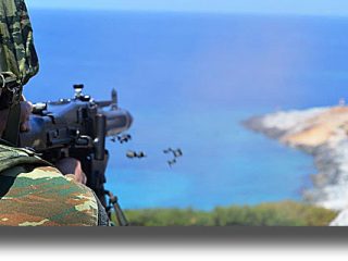 Φαρμακονήσι: Τα πολυβόλα του τάγματος Εθνοφυλακής Κω «γάζωσαν» στόχους γύρω από το νησί!