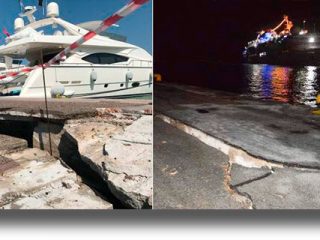 Σεισμός στην Κω: Ανοιξε στα δύο το λιμάνι, δεν μπορούν να καταπλεύσουν τα πλοία