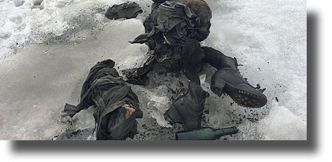 Εκατοντάδες μακάβρια ευρήματα πρόκειται ν’ αποκαλυφθούν από το λιώσιμο των πάγων στις Άλπεις