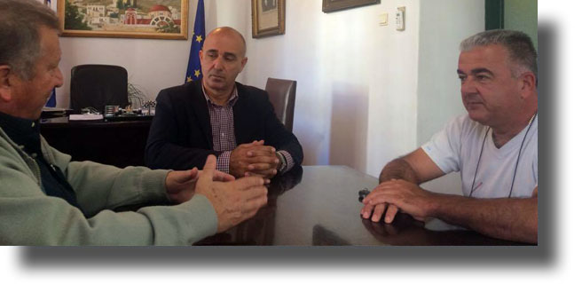 ΛΕΡΟΣ: Επίσκεψη Αντιπεριφερειάρχη Δημόσιας Υγείας κ. Σωτρίλλη