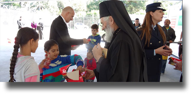 ΛΕΡΟΣ: Με λαμπρότητα ο εορτασμός της Πρωτοχρονιάς