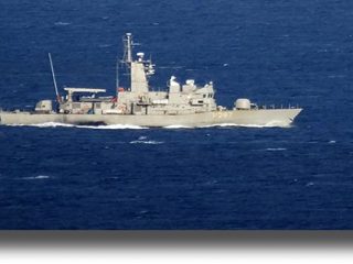 Ίμια: Κανονιοφόρος ακούμπησε με σκάφος της τουρκικής ακτοφυλακής