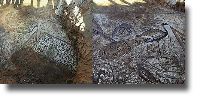 Συρία: Ανακαλύφθηκαν μωσαϊκά της βυζαντινής περιόδου με ελληνικές επιγραφές