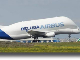 Η&#8230; φάλαινα των αιθέρων στο Ελευθέριος Βενιζέλος -Το εντυπωσιακό αεροσκάφος Beluga της Airbus