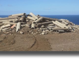 Πάτμος: Απομάκρυνση επικίνδυνων απορριμμάτων – αμιαντοσωλήνων