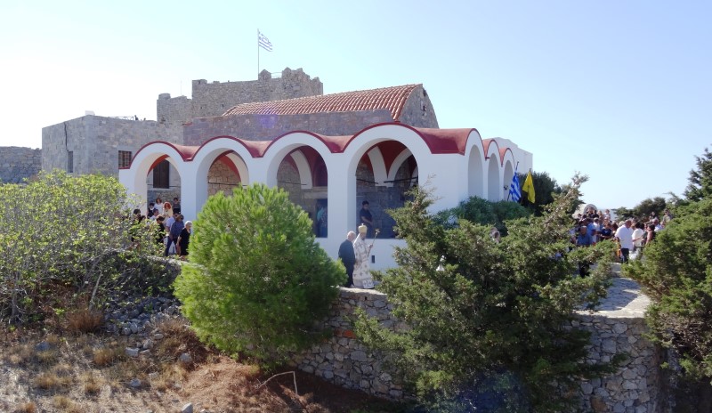 ΛΕΡΟΣ: Με λαμπρότητα ο εορτασμός της Κοιμήσεως της Θεοτόκου