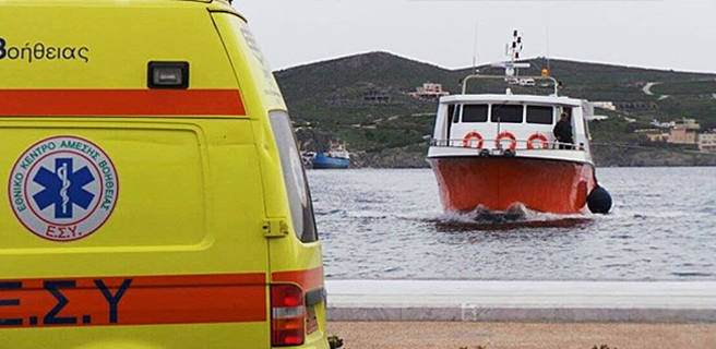Πάτμος: Διακομιδή 45χρονης ασθενούς στη Λέρο